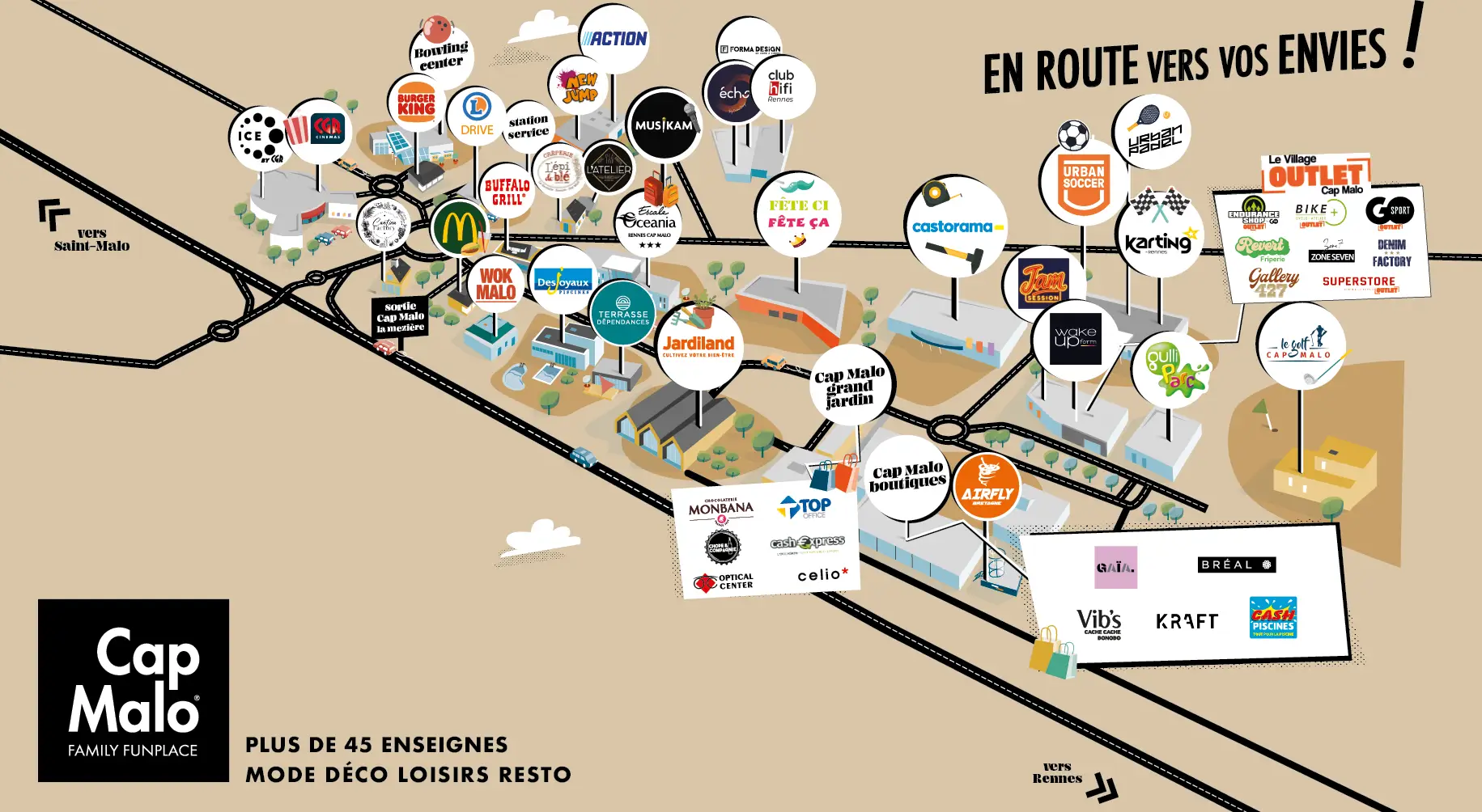 Carte de Cap Malo